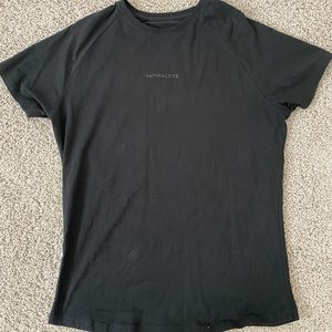 Alphalete sport shirt in black or green. Both size large